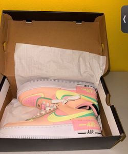 Nike Air Force 1 Shadow 'Arctic Punch Barely Volt' CU8591-601 Women's Shoes Brand New On Sale’