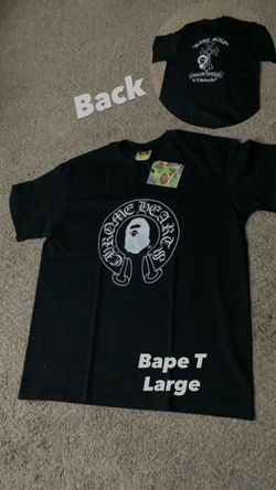 BAPE x Chrome Hearts Baby Milo T-Shirt Large