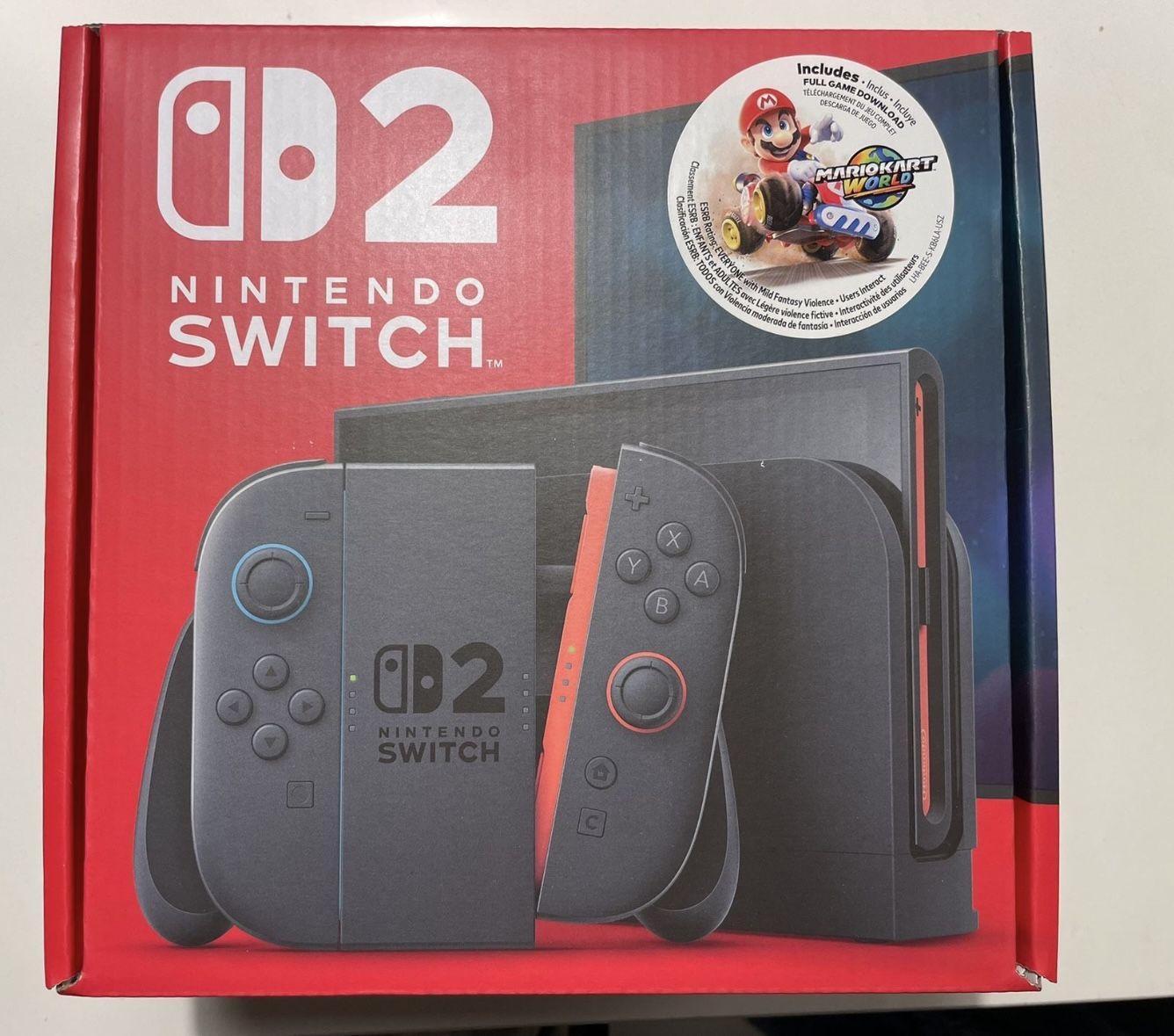 BRAND NEW SEALED NINTENDO SWITCH 2 CONSOLE WITH MARIO KART