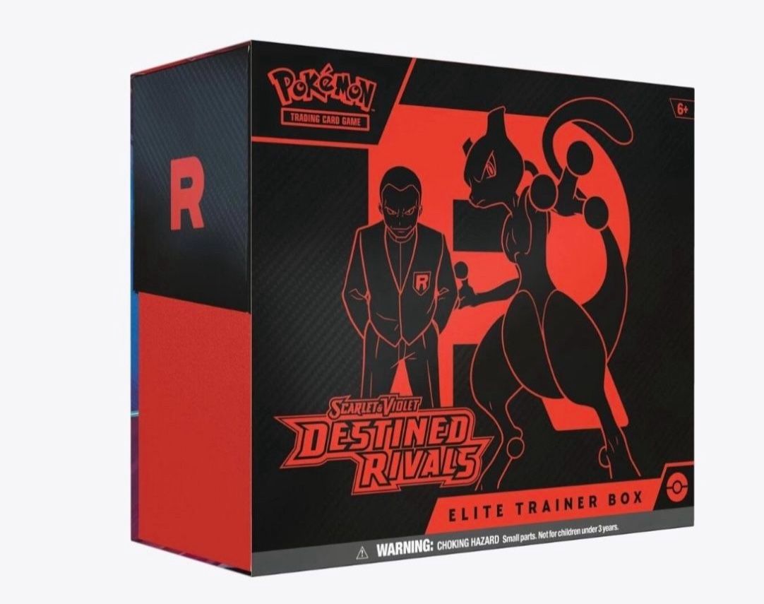 Destined Rivals Pokemon ETB New Sealed