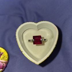 Ruby Red Ring