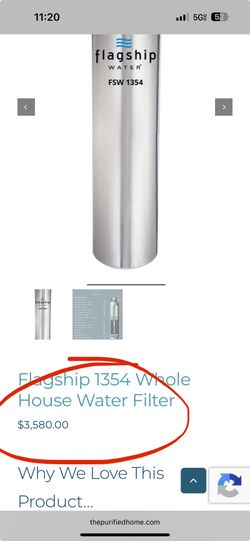 Flagship water filter FSW1354
