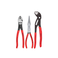 3 Pc Universal Pliers Set w/ Cobra Pliers