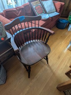 Hardwood chair