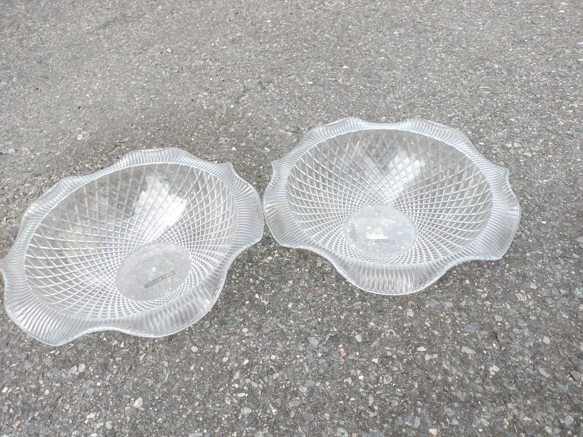 Two Plastic Bowls