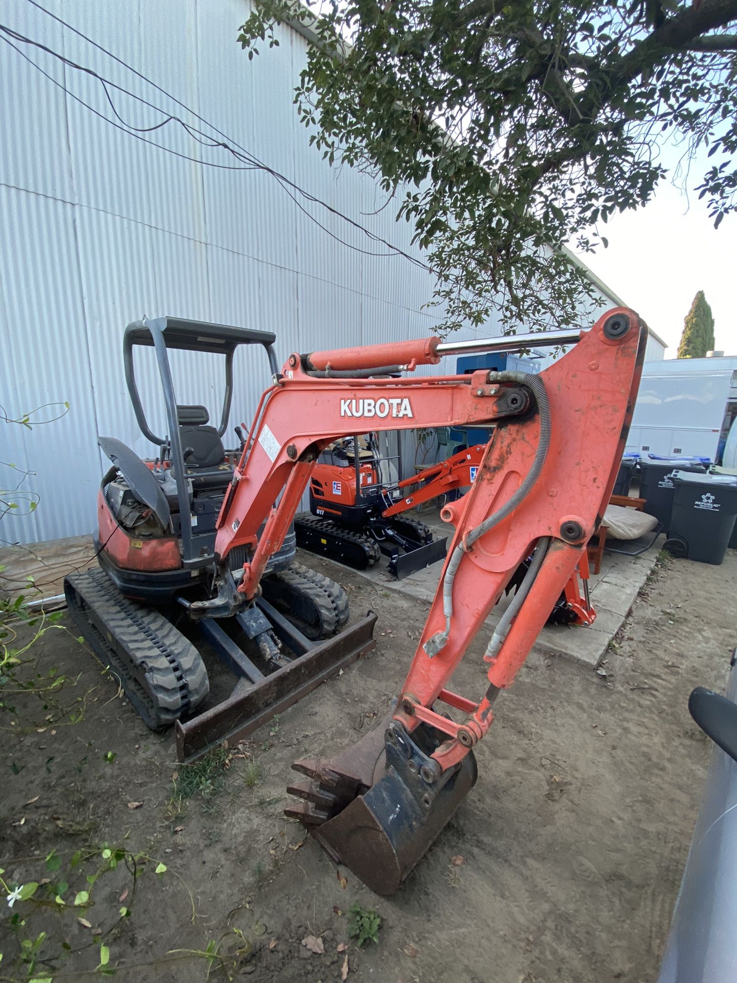 Kubota Mini excavator u25