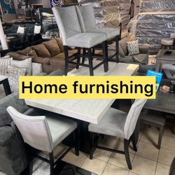 Furniture Dining Table With Four Chair