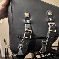 Harley Leather Motorcycle Bag 