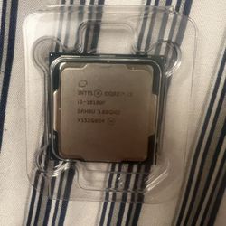 Used I3 10100f  3.60GHZ