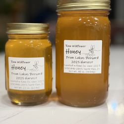 Raw Wildflower Honey
