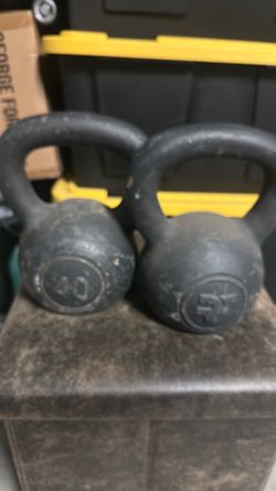 Rally fitness 40lb kettlebell