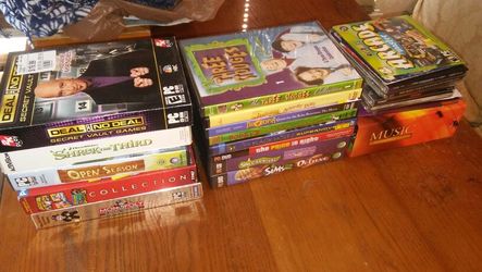 All PC Games, Dvds, CDs for $5