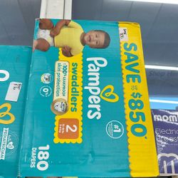 Pampers size 2,180 count