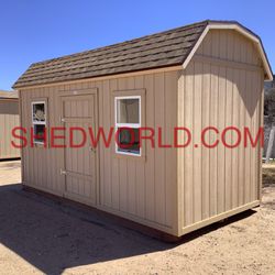 16x8 Barn Style Shed, $5,899 / Plus Delivery