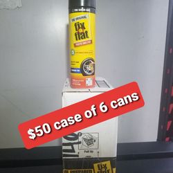 FIX -A-FLAT S420-6 Aerosol Tire Inflator 6-PACK