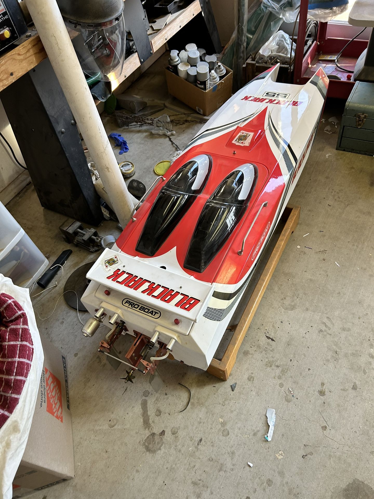 RC Boat Proboat Blackjack 55