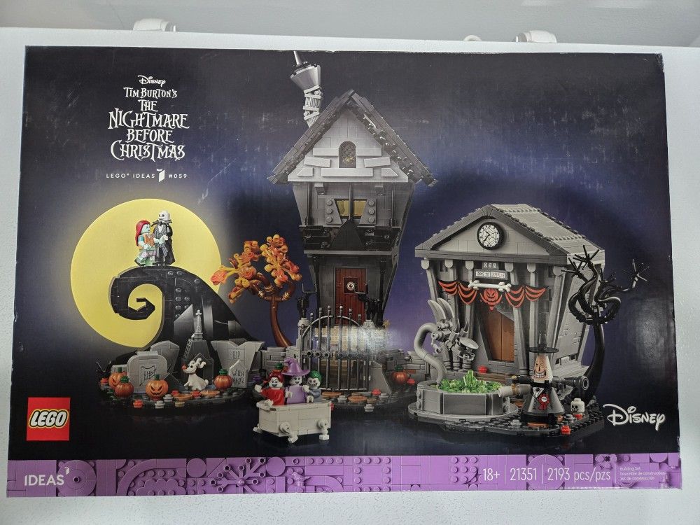 NEW LEGO IDEAS DISNEY THE NIGHTMARE BEFORE CHRISTMAS 21351