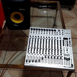 Behringer Mixer Pro And Krk Monitor