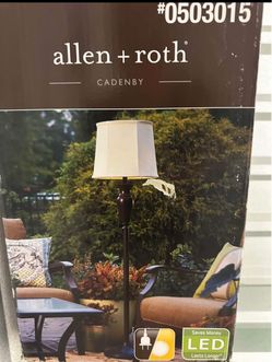 Allen Roth Outdoor Floor Lamp