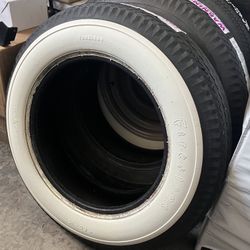 560s 15” Firestone Whitewalls 