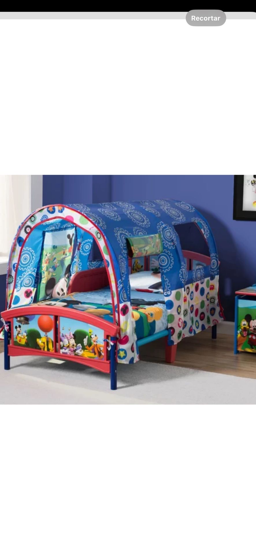 Disney Mickey Mouse Toddler Ten Bed