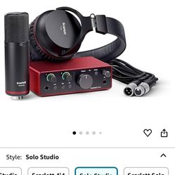 Focusrite Scarlett Solo Studio