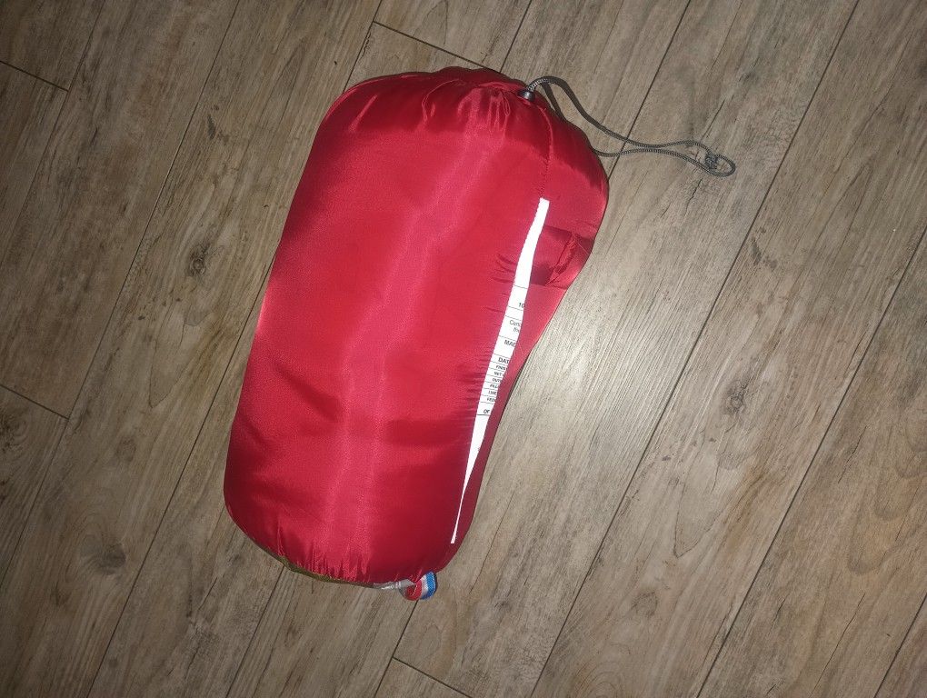 Ozark Trail 33"x75" 50-Degree Warm Weather Sleeping Bag - Red