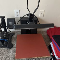 Shirt & Hat Heatpress W/ Cricut