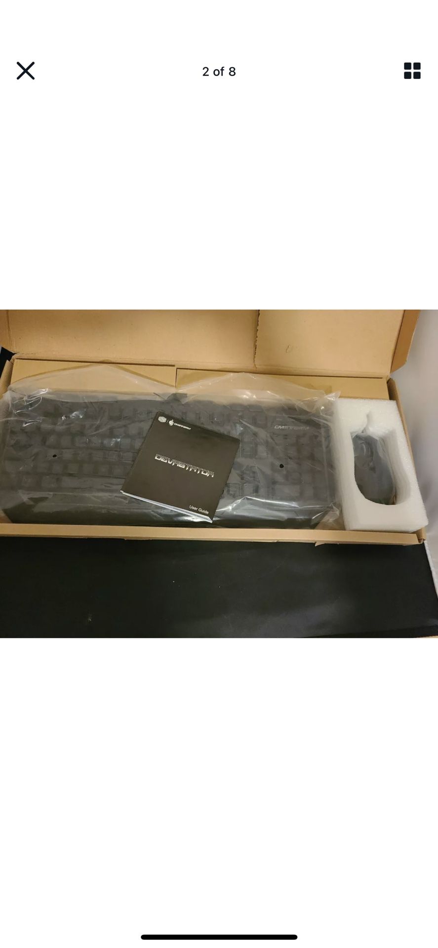 CM Storm Devastator Gaming LED Keyboard and Mouse Combo Bundle SGB-3010-KKMF2-US