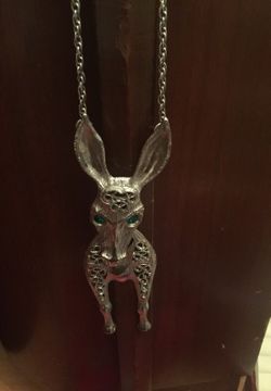 Vintage donkey pendant neckless $35 obo