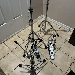 Tam Hi hat Stan Tama Kick pedal and snare stand