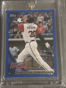 Freedie Freeman Numbered Rookie 