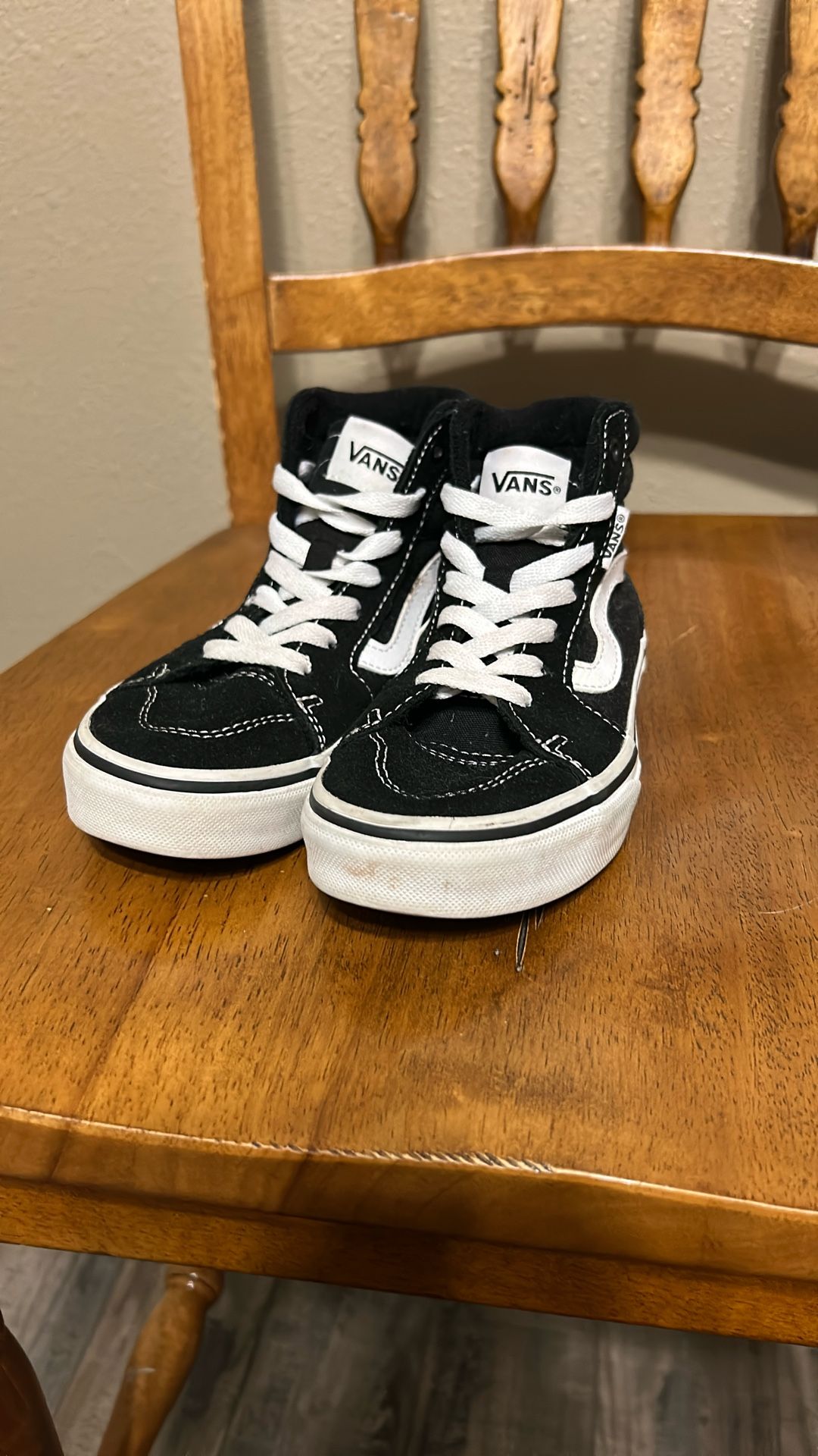Size One Hightop Vans For boys