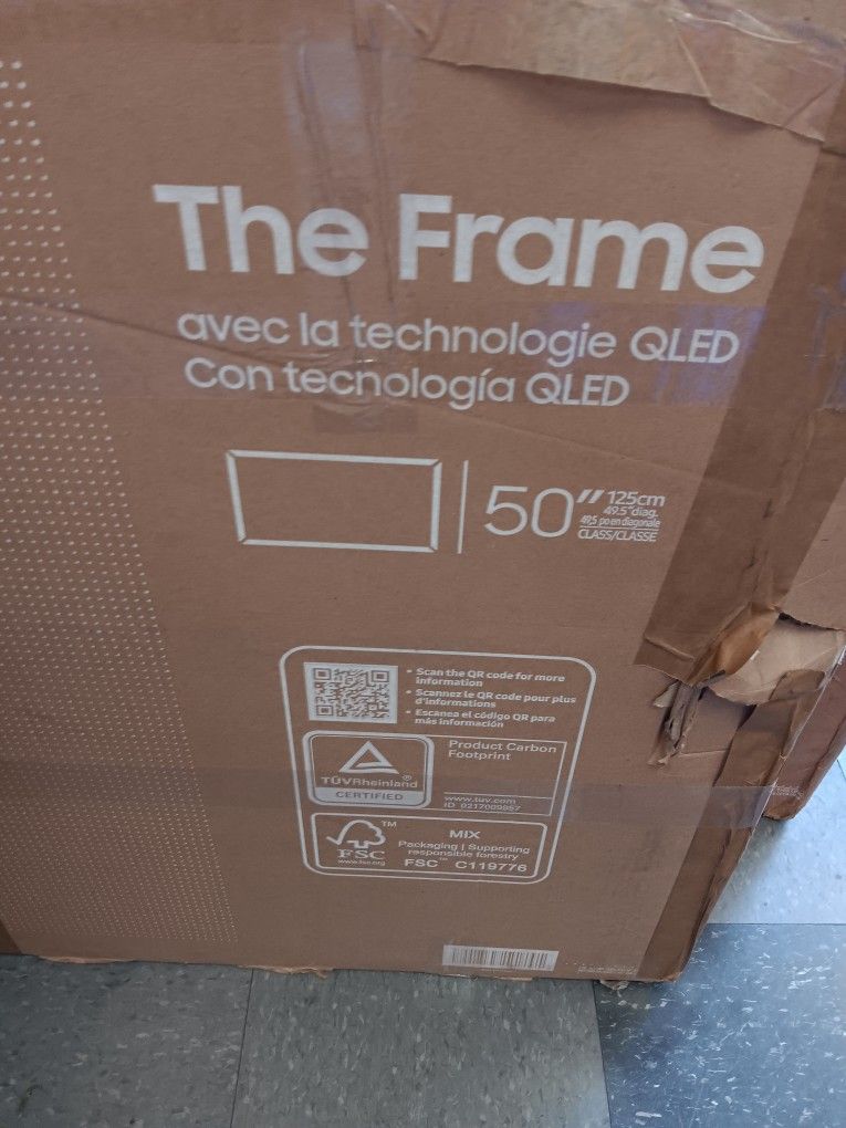 SAMSUNG 50"INCH THE FRAME TV LS03F