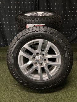 2024 Chevy Silverado RST 6 Lug 18 Inch OEM Wheels