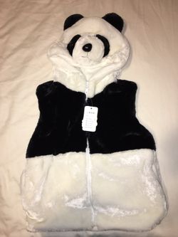 Kids Panda Outfit, Medium, 8-10 Years