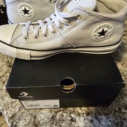 Converse De Piel, De Mujer Talla 10 Nuevos