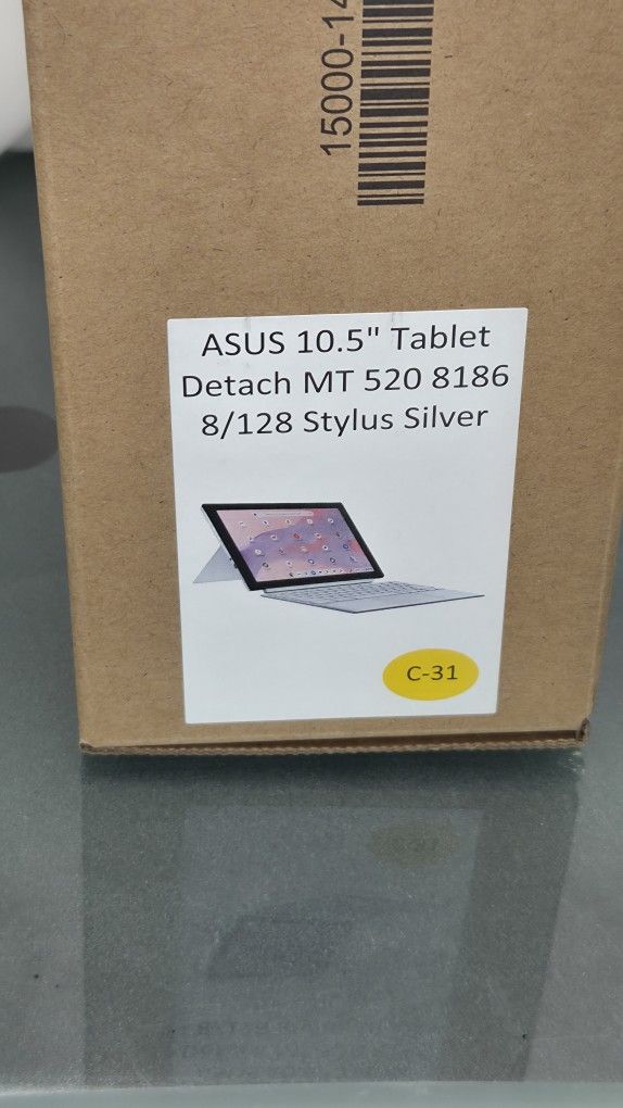 ASUS Chromebook Detachable CM3001 10.5" Laptop MediaTek Kompanio 520 4GB Sealed