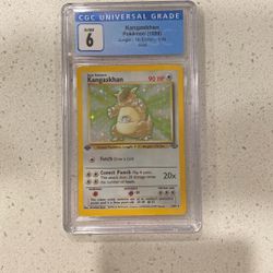 Pokemon Kangaskhan Jungle 1st Edition Holo 5/64
