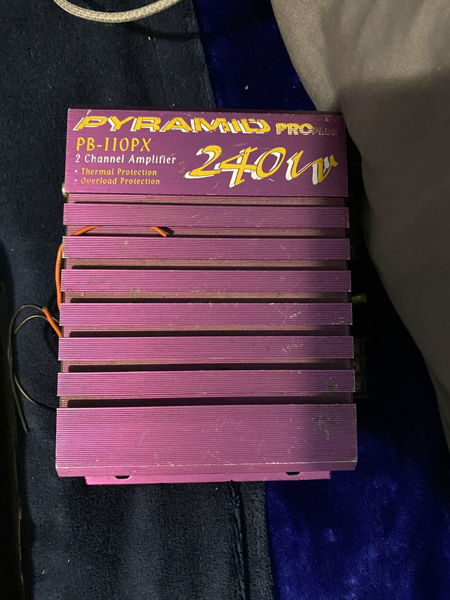Pyramid Pro Plus Channel Amp 240w