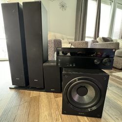 Sony Home Theater System - Complete