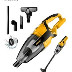 120W Cordless Vacuum Cleaner, Compatible with Dewalt 18V 20V Battery (tool only) for Hard Floor Carpet Car Pet Hair Cleaning