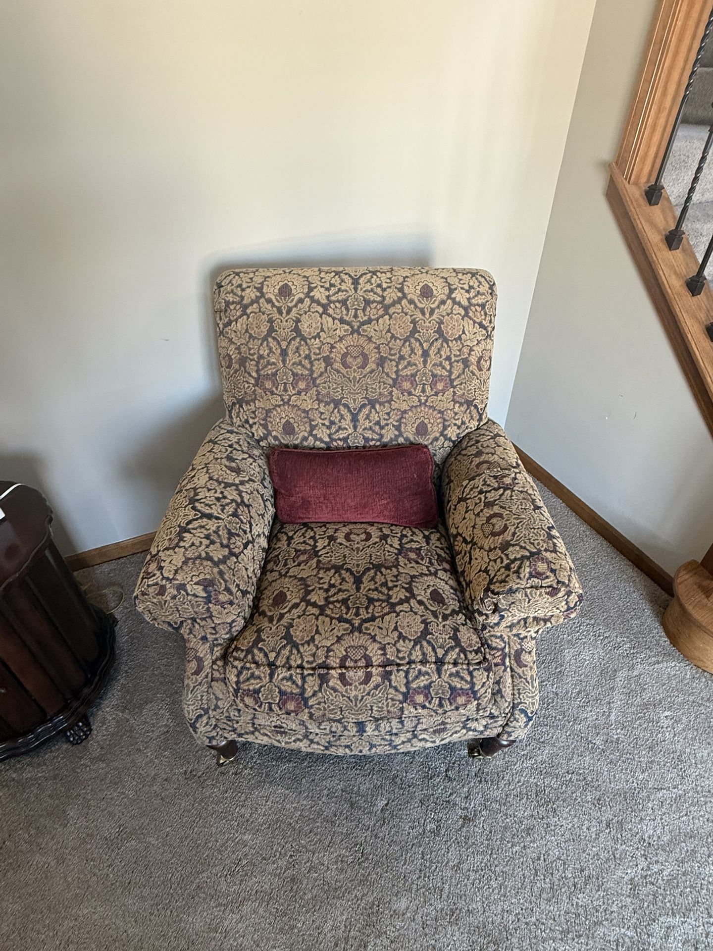 Wing backed chairs -2 available ($60 a piece)