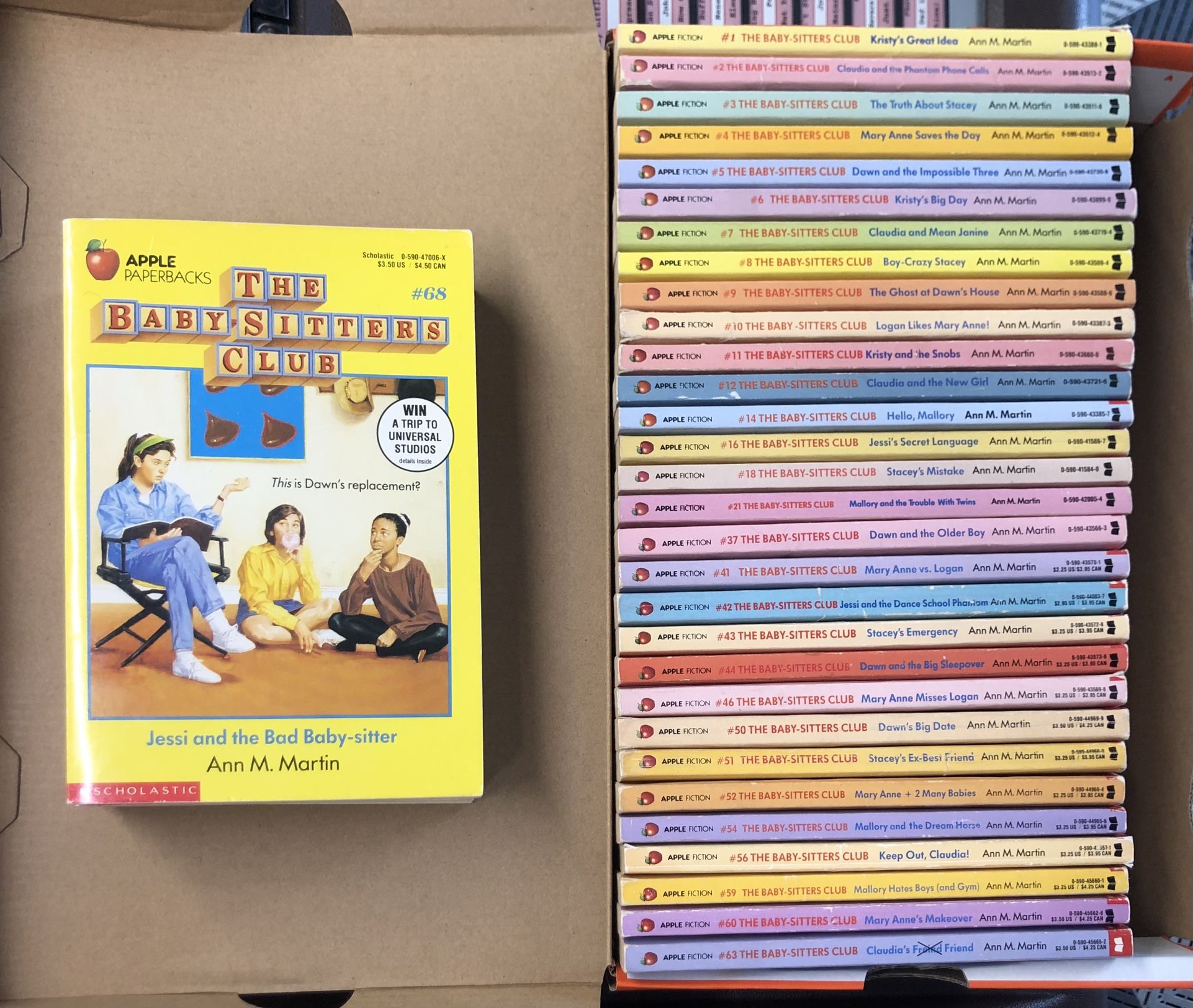 Vintage The Babysitters Club Books
