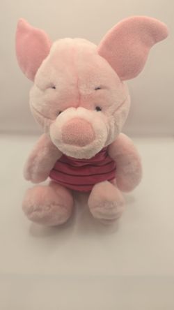 Official Disney Store Exclusive Piglet Plush Stuffed Animal 12" Winnie the Pooh