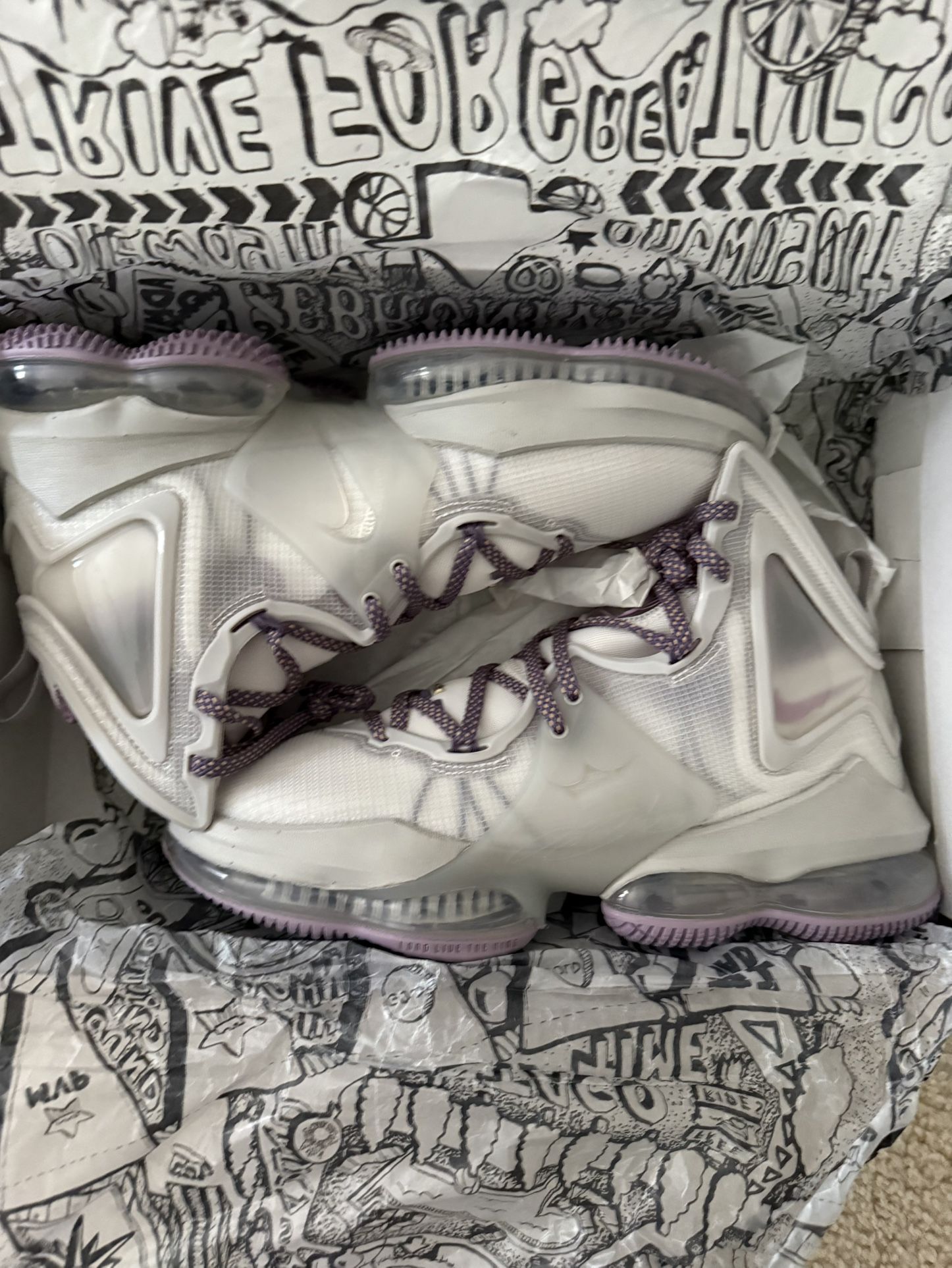 LeBron 19 EP 'Strive For Greatness' - Size 9