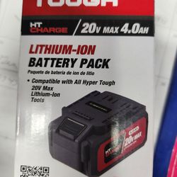 Hyper Tough 20v 4.0ah Lithium Ion Battery Pack