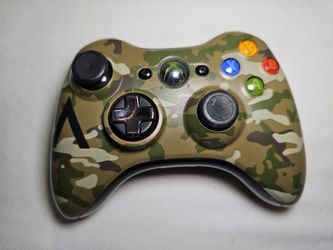 Halo 4 Xbox 360 Controller Camo Brown Special Edition Wireless 
