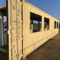 Container Conex Storage Shed Shipping Relocate 