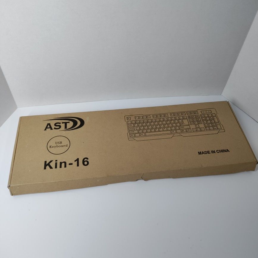 AST Kin-16 USB Keyboard NEW
